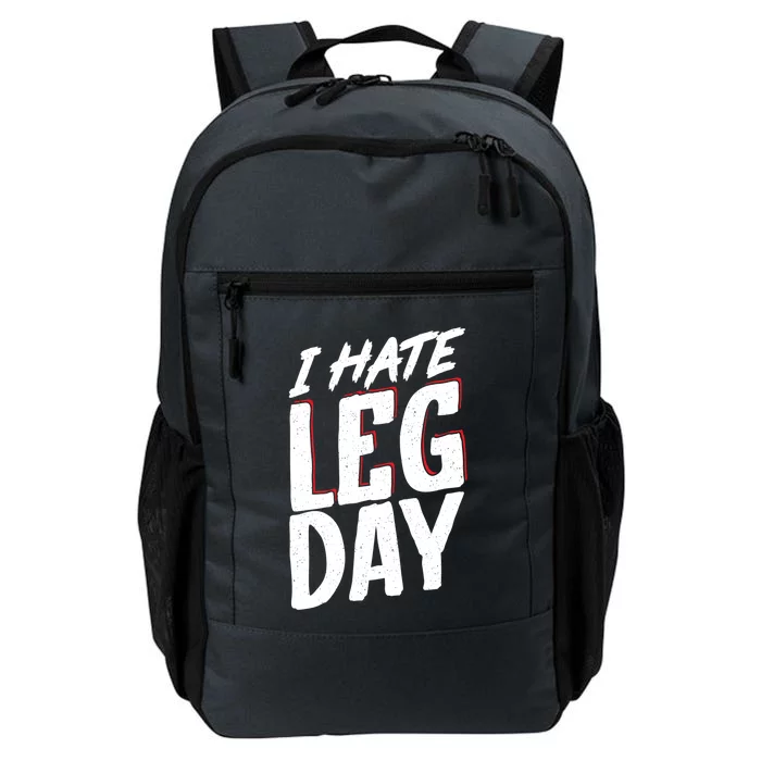 I Hate Leg Day Workout Wheelchair Cool Gift Daily Commute Backpack