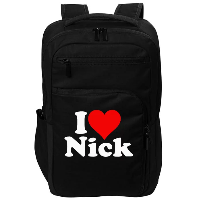 I Heart Love Nick Nicholas Impact Tech Backpack