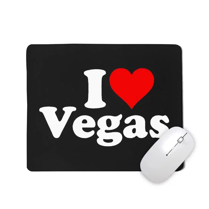 I Heart Love Las Vegas Nevada Mousepad