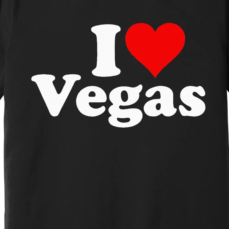 I Heart Love Las Vegas Nevada Premium T-Shirt