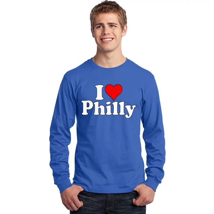 I Heart Love Philadelphia Pennsylvania Tall Long Sleeve T-Shirt