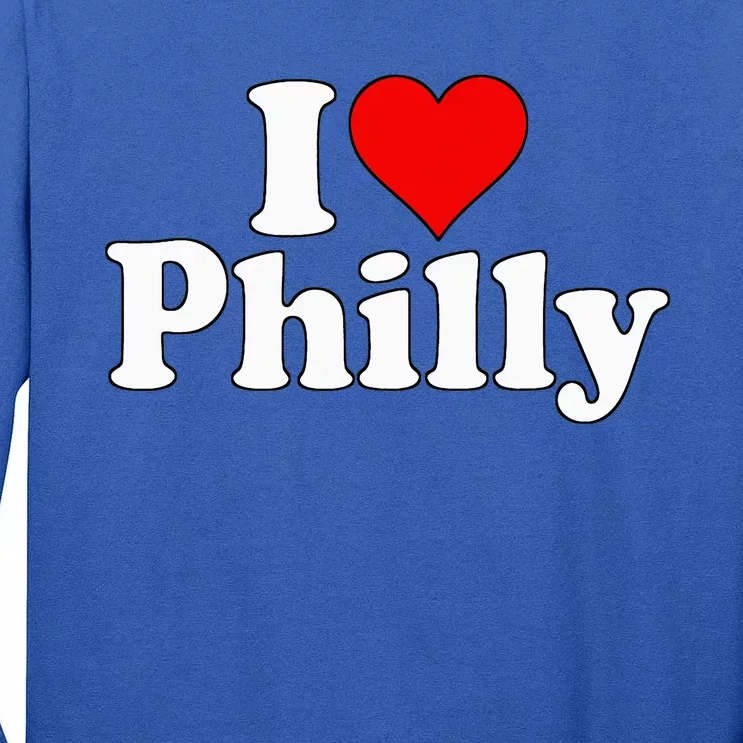 I Heart Love Philadelphia Pennsylvania Tall Long Sleeve T-Shirt