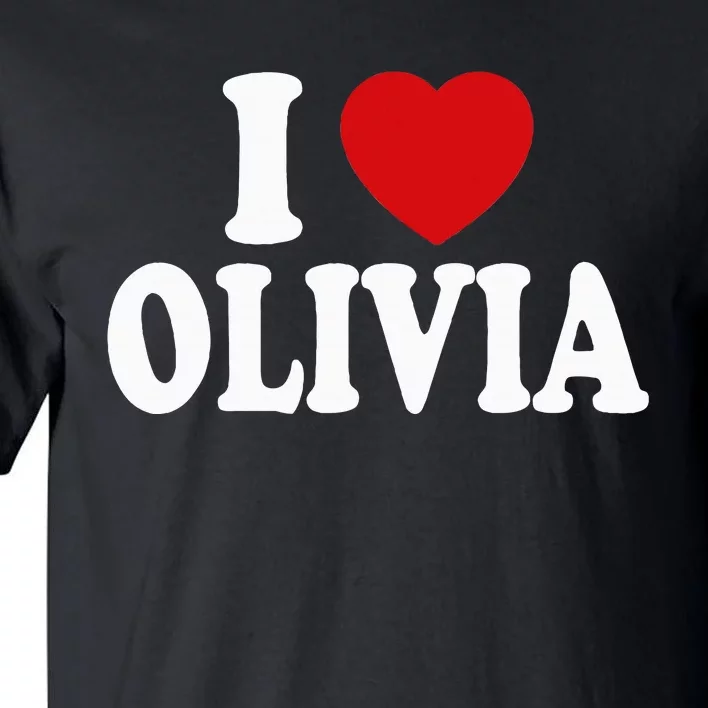 I Heart Love Olivia Tall T-Shirt