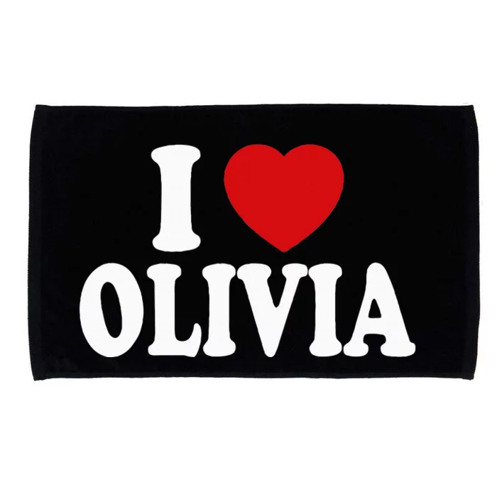 I Heart Love Olivia Microfiber Hand Towel