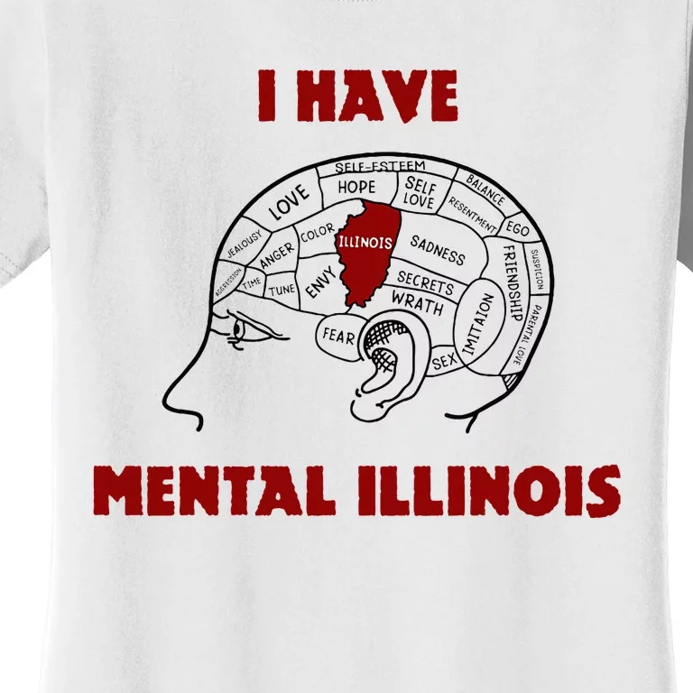 I Have Mental Illinois Women's T-Shirt