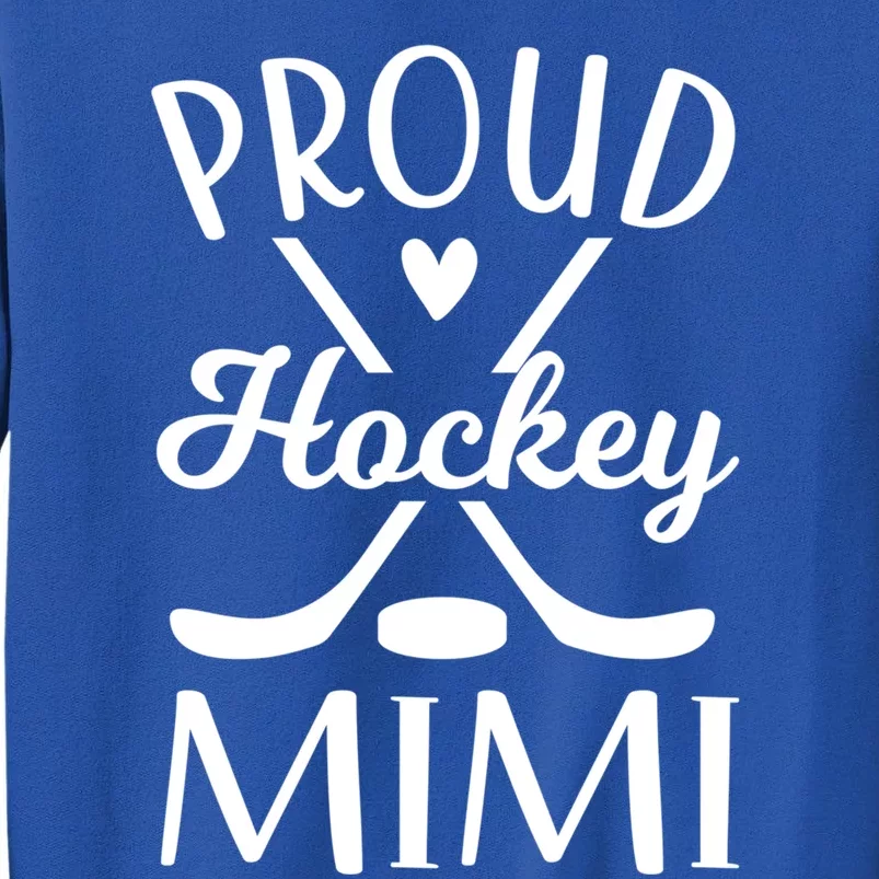 Ice Hockey Mimi Grandma Of Hockey Player Mimi Meaningful Gift Sweatshirt