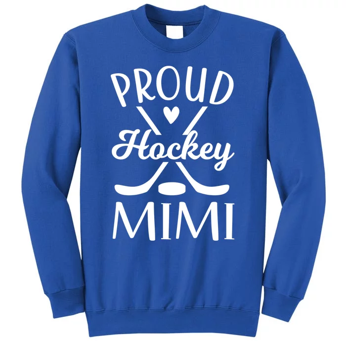 Ice Hockey Mimi Grandma Of Hockey Player Mimi Meaningful Gift Sweatshirt