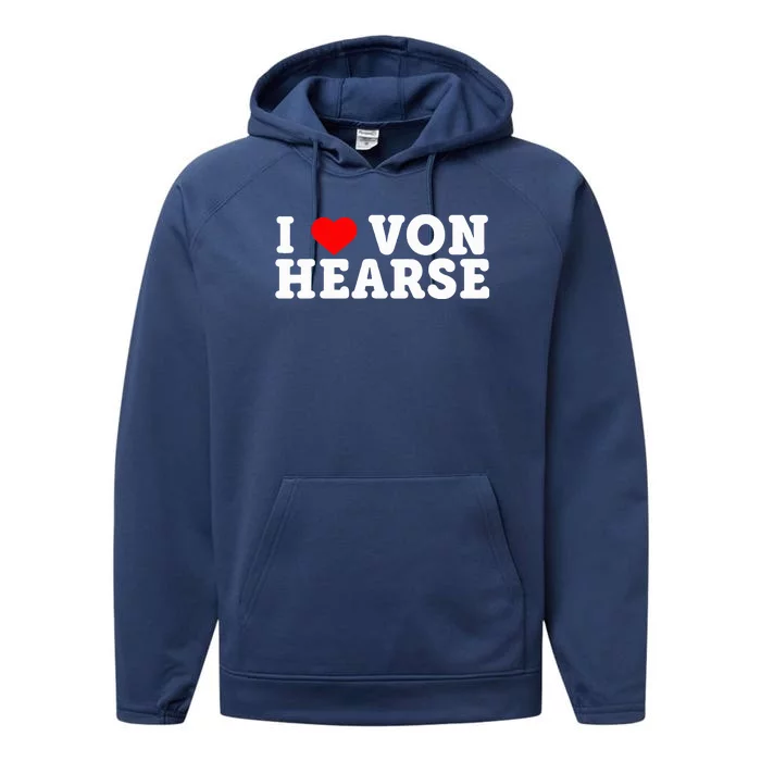 I Heart Me Performance Fleece Hoodie