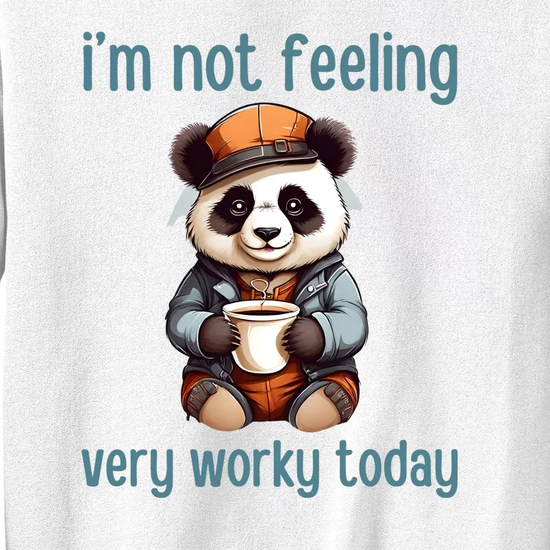 I Hate Mornings Panda Sweatshirt