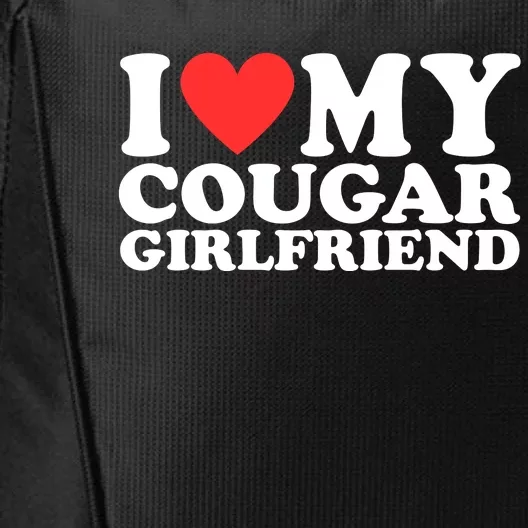 I Heart My Cougar Girlfriend City Backpack