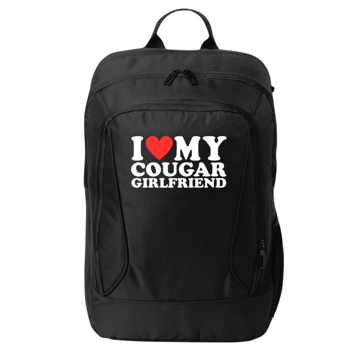 I Heart My Cougar Girlfriend City Backpack