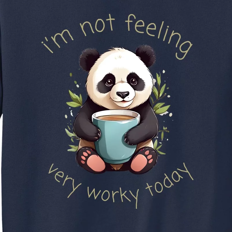 I Hate Mornings Panda Sweatshirt