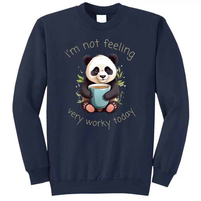 I Hate Mornings Panda Sweatshirt