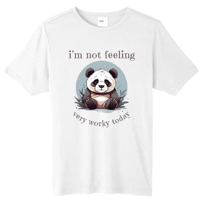 I Hate Mornings Panda ChromaSoft Performance T-Shirt