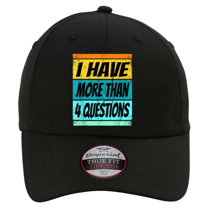 I Have More Than Four Questions Passover The Original Performance Cap