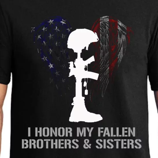 I Honor My Fallen Brothers And Sisters Gift Pajama Set