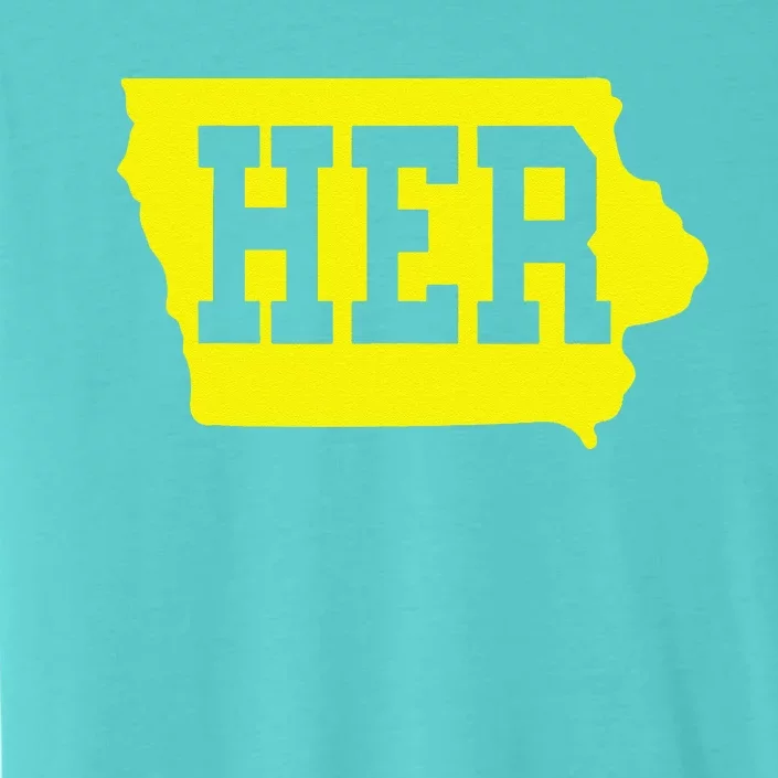 Iowa Her Map ChromaSoft Performance T-Shirt