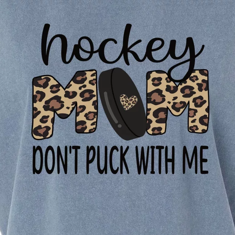 Ice Hockey Mom Of An Ice Hockey Player Hockey Mom Cute Gift Garment-Dyed Women's Muscle Tee