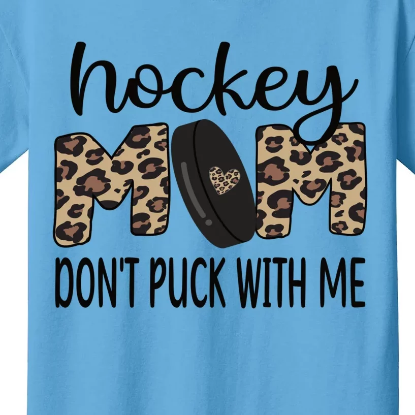 Ice Hockey Mom Of An Ice Hockey Player Hockey Mom Cute Gift Kids T-Shirt