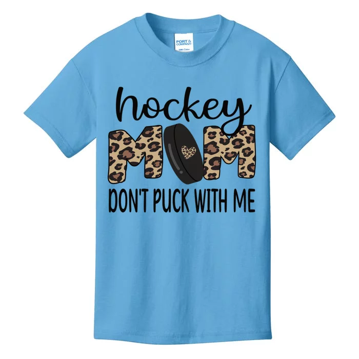 Ice Hockey Mom Of An Ice Hockey Player Hockey Mom Cute Gift Kids T-Shirt