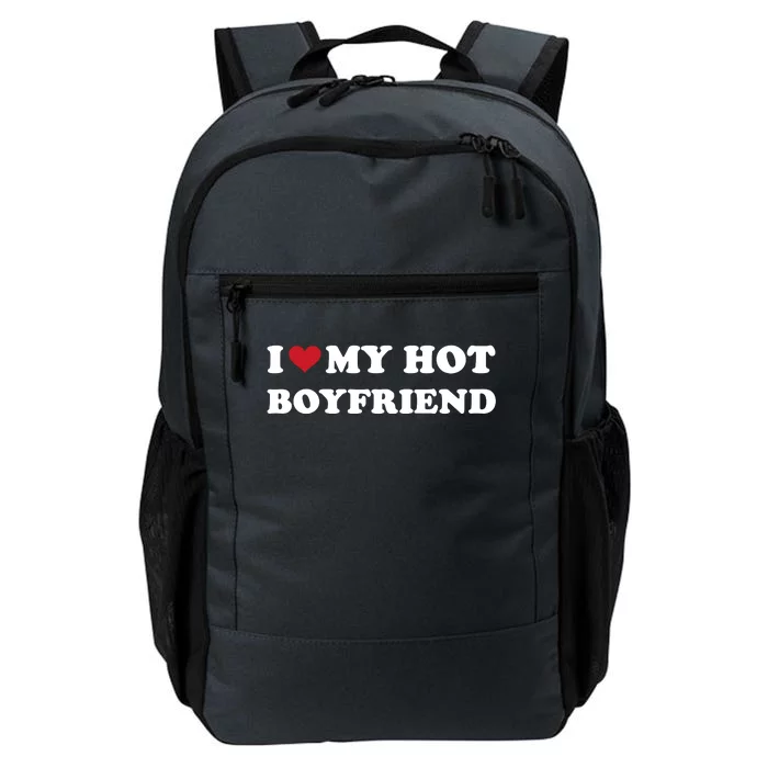 I Heart My Hot Boyfriend Daily Commute Backpack