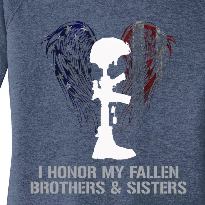 I Honor My Fallen Brothers And Sisters Gift Women's Perfect Tri Tunic Long Sleeve Shirt