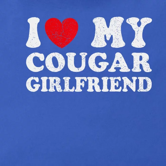 I Heart My Cougar Girlfriend I Love My Cougar Girlfriend GF Zip Tote Bag