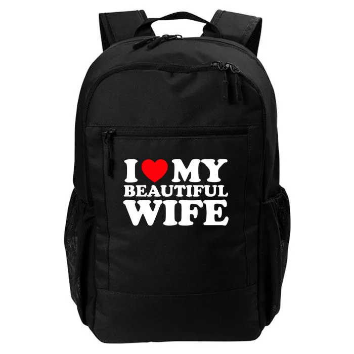 I Heart My Beautiful Wife Daily Commute Backpack