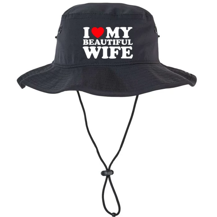 I Heart My Beautiful Wife Legacy Cool Fit Booney Bucket Hat