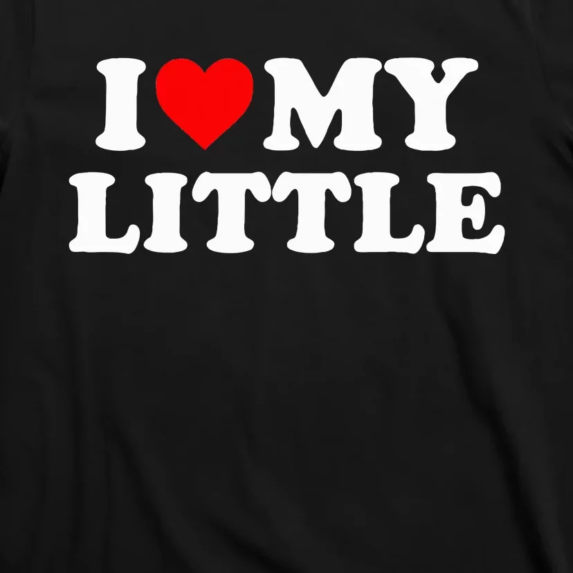 I Heart My Little Love Matching Little Big Sorority T-Shirt