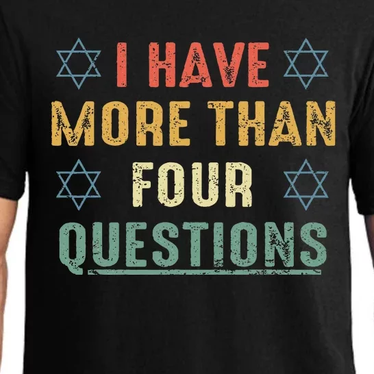 I Have More Than Four Questions Funny Passover Seder Pajama Set