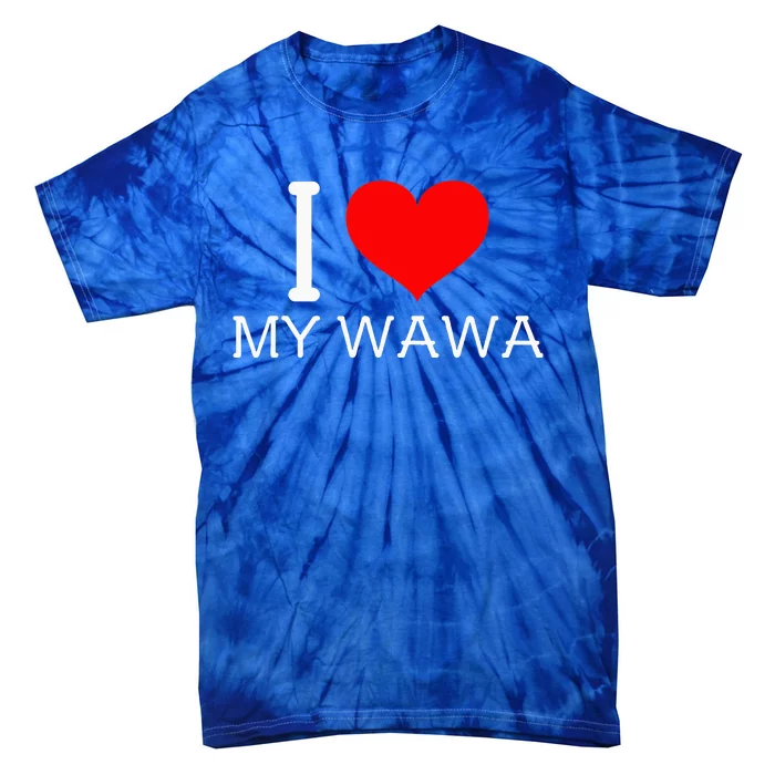 I Heart My W.A.W.A Tie-Dye T-Shirt