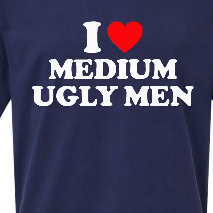 I Heart Medium Ugly Sueded Cloud Jersey T-Shirt