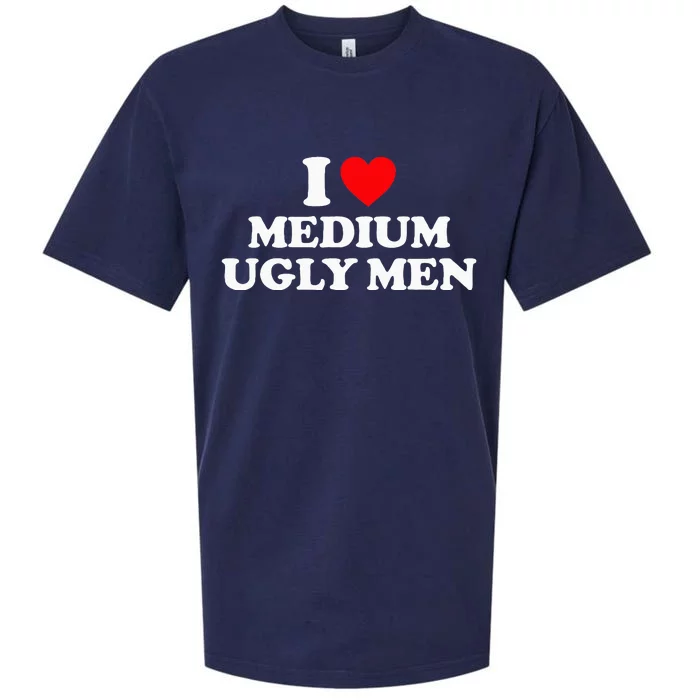 I Heart Medium Ugly Sueded Cloud Jersey T-Shirt