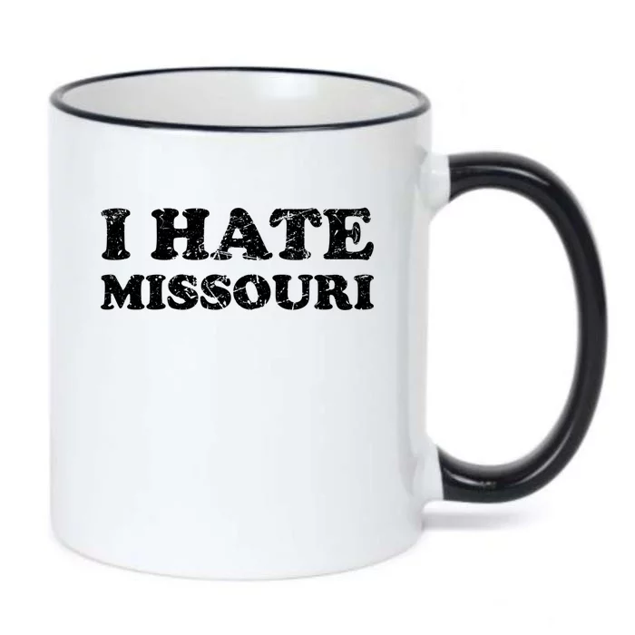 I Hate Missouri Gift Black Color Changing Mug