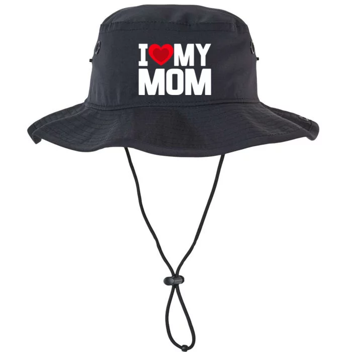 I Heart My Mom Love My Mom Happy Mother's Day Family Outfit Legacy Cool Fit Booney Bucket Hat