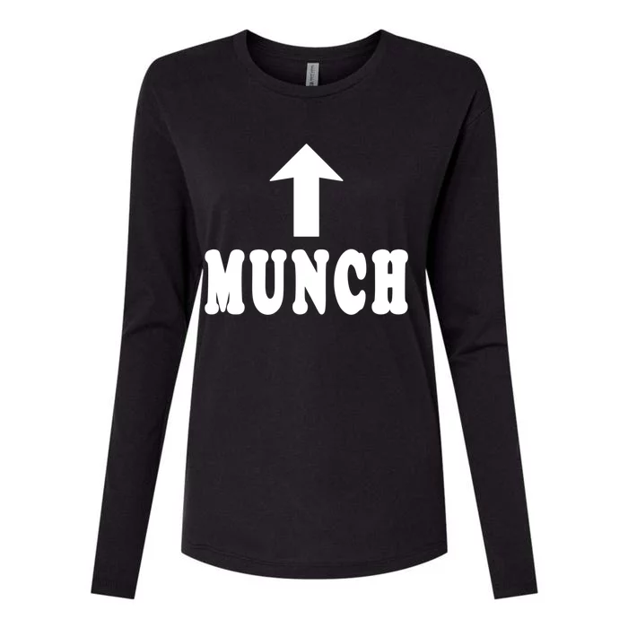 I Heart My Munch Proud Munch Lover I Love My Munch Funny Gift Womens Cotton Relaxed Long Sleeve T-Shirt