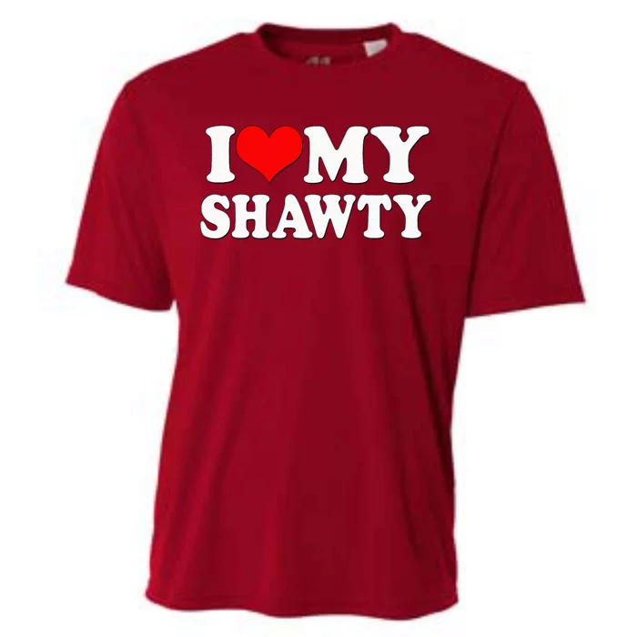 I Heart My Shawty Retro Shawty Cooling Performance Crew T-Shirt