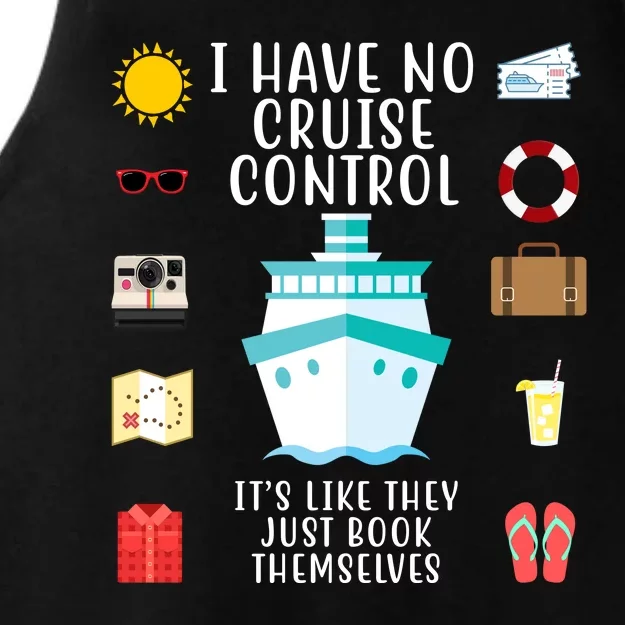 I Have No Cruise Control Funny Ladies Tri-Blend Wicking Tank