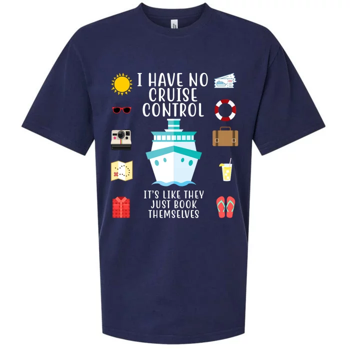 I Have No Cruise Control Funny Sueded Cloud Jersey T-Shirt