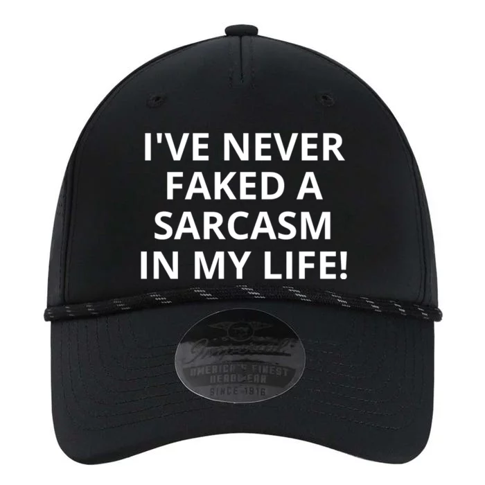 I Have Never Faked A Sarcasm Funny Performance The Dyno Cap