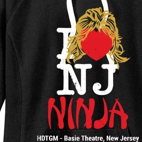 I Heart NJ Women's Fleece Hoodie