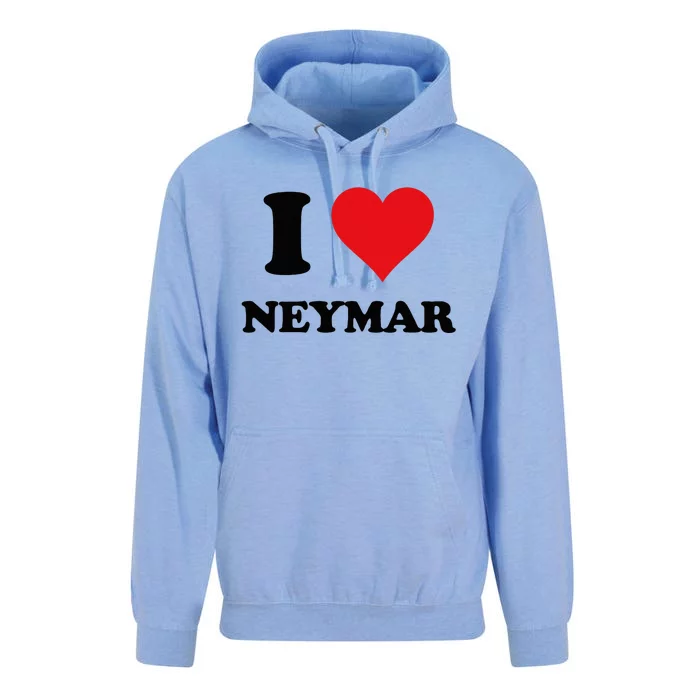 I Heart Neymar First Name Unisex Surf Hoodie