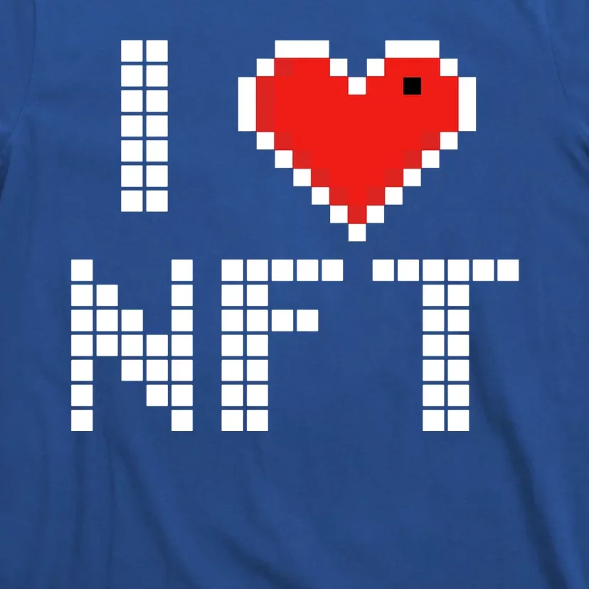 I Heart NFT Pixel T-Shirt