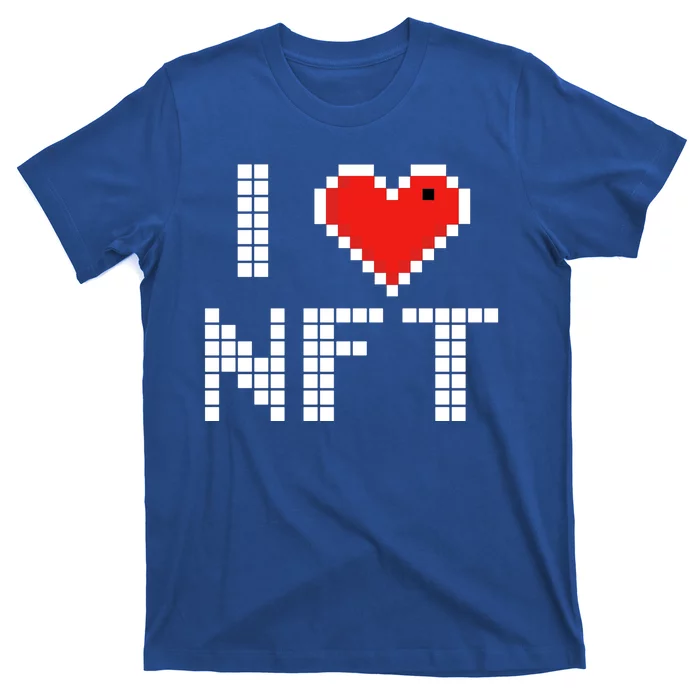 I Heart NFT Pixel T-Shirt