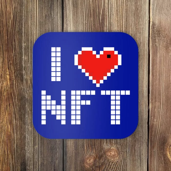 I Heart NFT Pixel Coaster