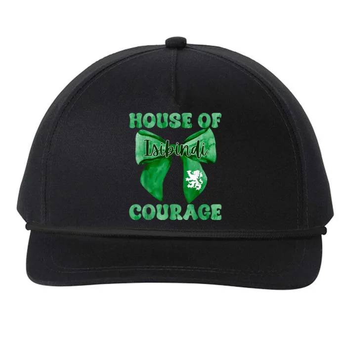 Isibindi House Of Courage House Rca Courage School Spirit Snapback Five-Panel Rope Hat