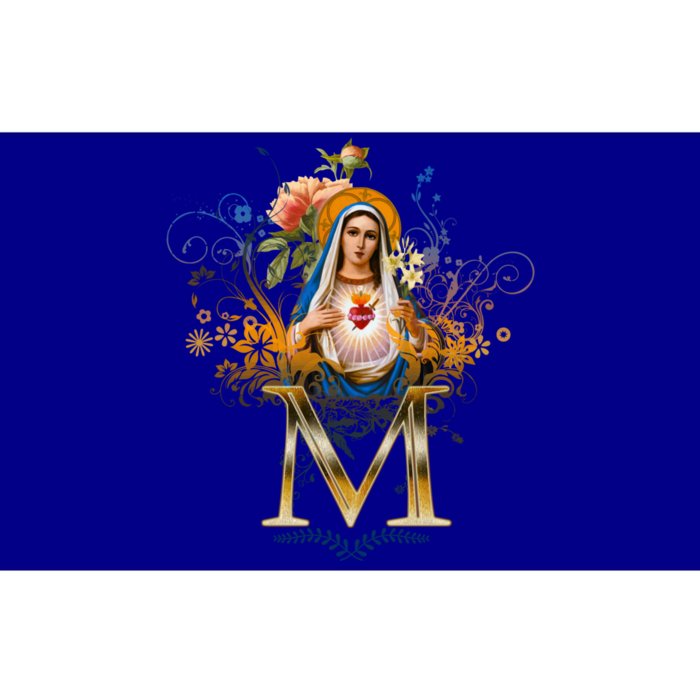 Immaculate Heart Of Mary Devotion Funny Gift Catholic Blessing Gift Bumper Sticker