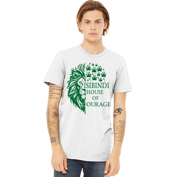 Isibindi House Of Courage Rca School Social Isibindi Green Premium T-Shirt