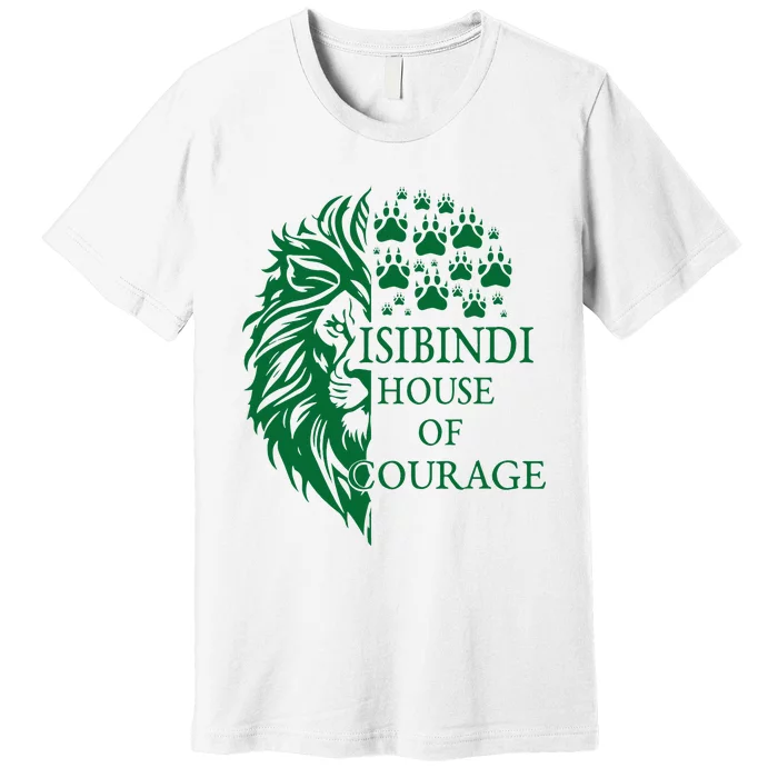 Isibindi House Of Courage Rca School Social Isibindi Green Premium T-Shirt